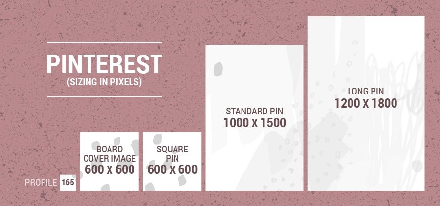 social media Pinterest graphic dimensions