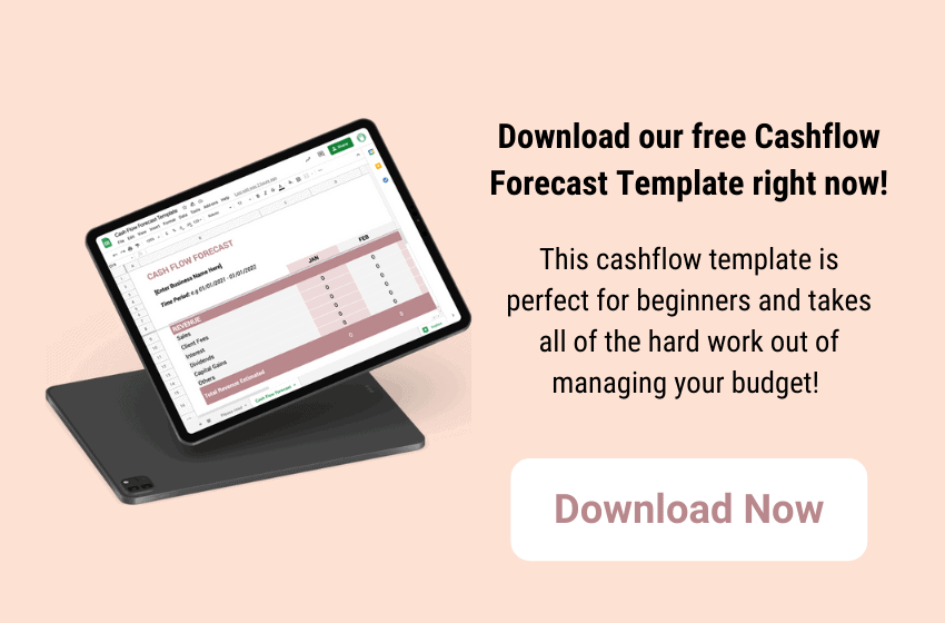 Download our free cashflow forecast template right now