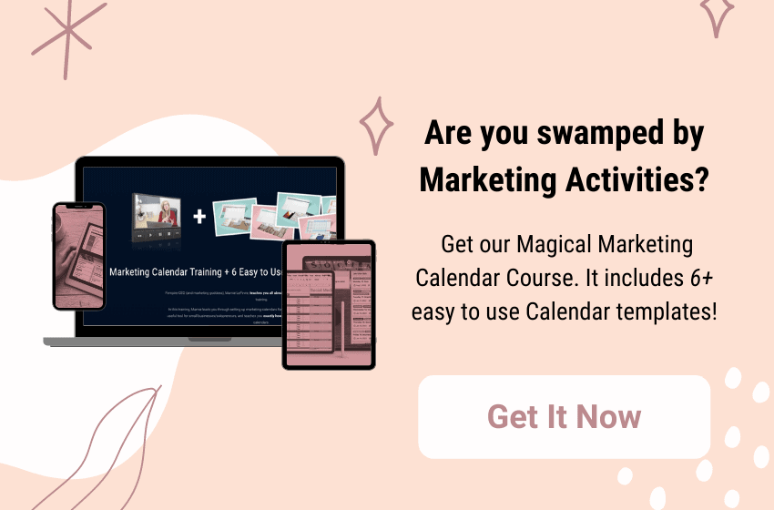 Magical marketing calendars promo