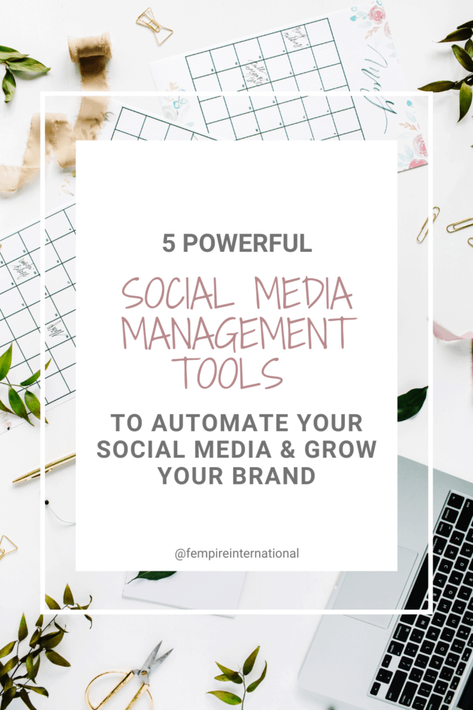 5 of the best social media scheduling tools to automate your social media marketing pin