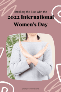 2022 International Women's Day Pinterest Pin