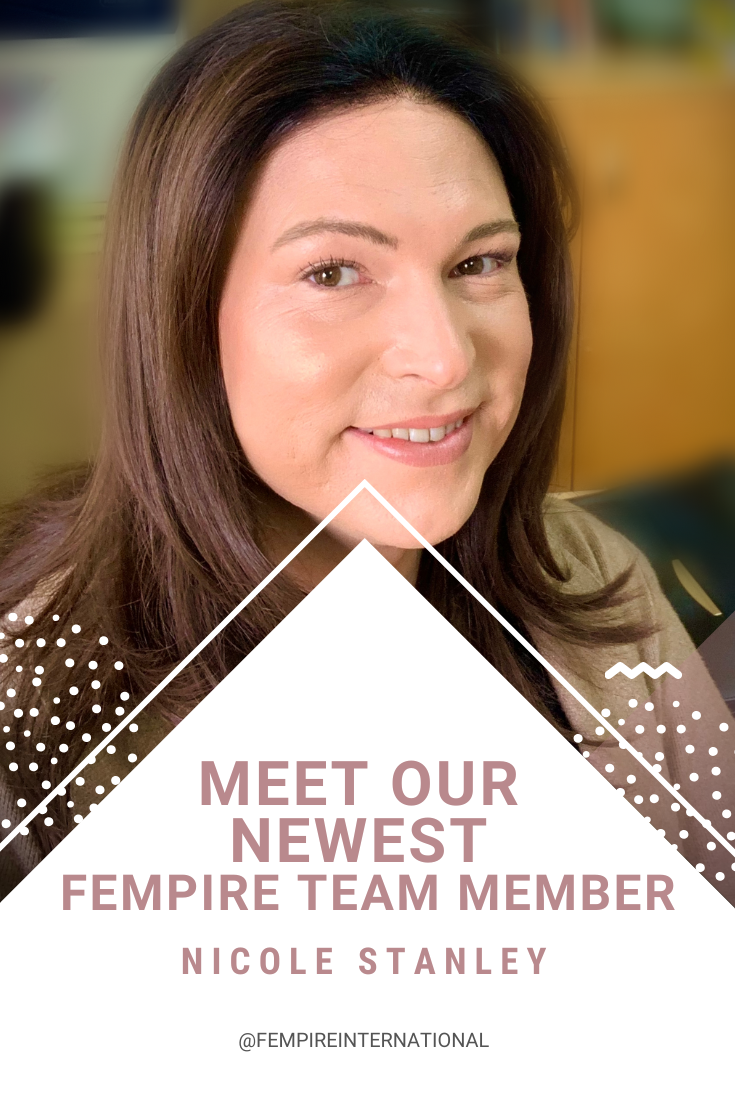 Picture of Nicole Stanley, an overachiever, step parent, nerd and newest member of the Fempire HQ team.