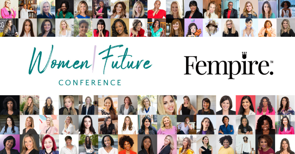 Faces of women in business.